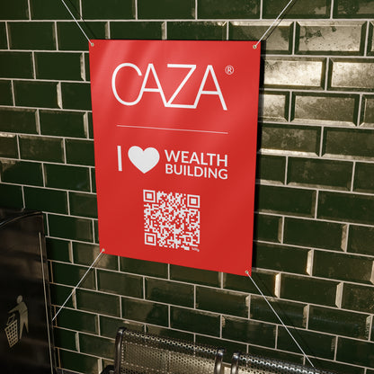 Join CAZA® | Matte Banner (Red)