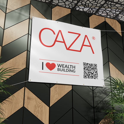Join CAZA® | Matte Banner (White)