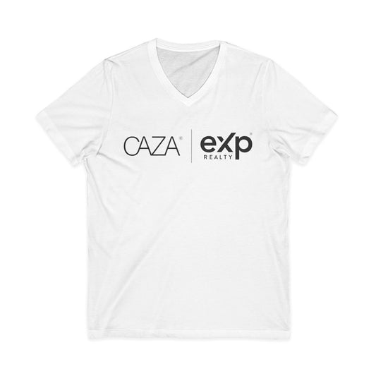 Unisex Jersey Short Sleeve V-Neck Tee