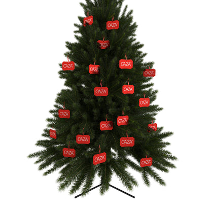 CAZA® Aluminum Ornaments (Red)