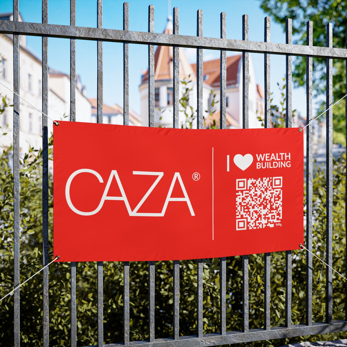 Join CAZA® | Vinyl Banners (Red)