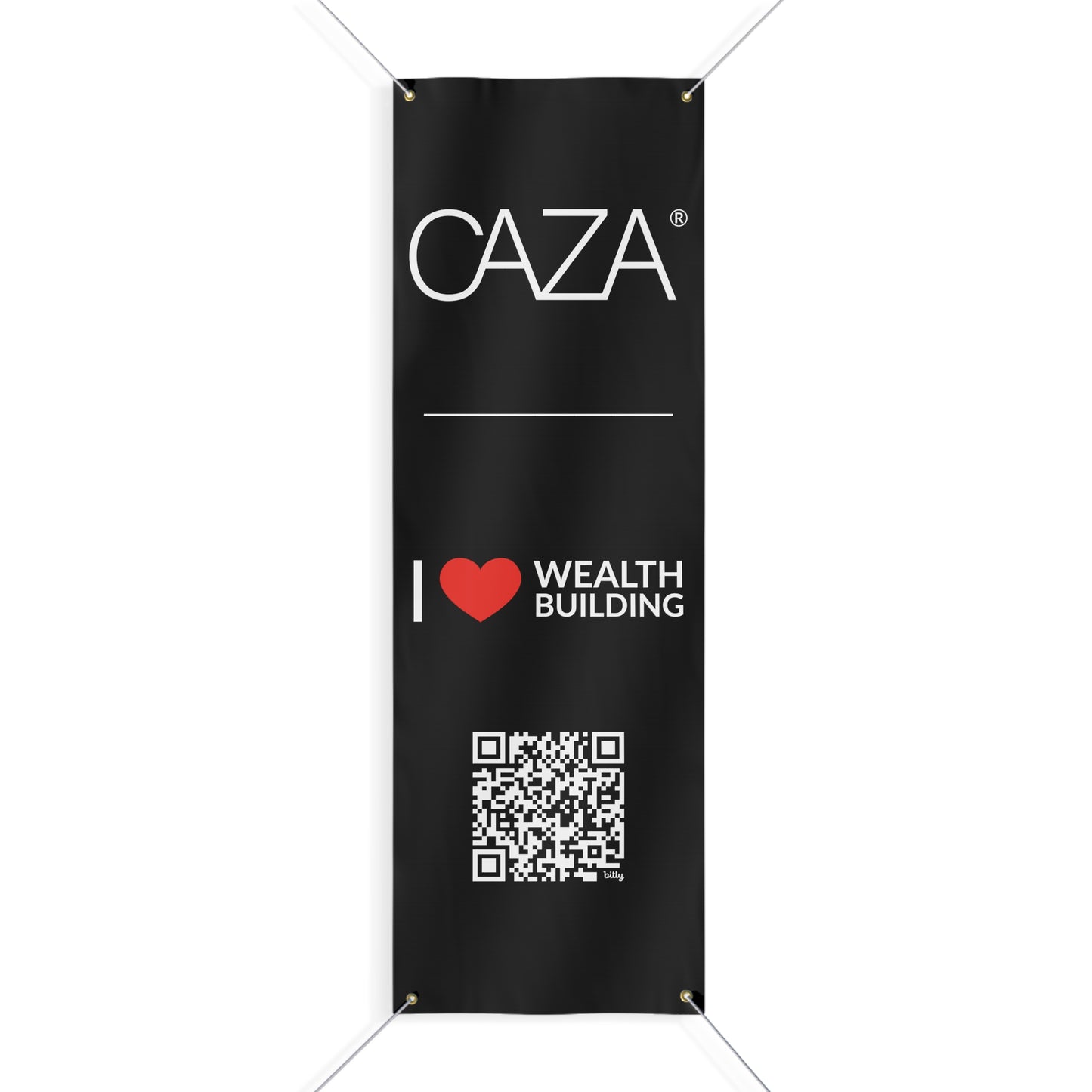Join CAZA® | Matte Banner (Black)