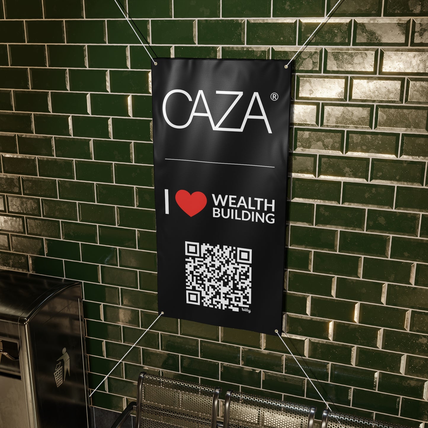 Join CAZA® | Matte Banner (Black)