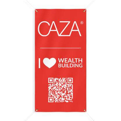 Join CAZA® | Matte Banner (Red)