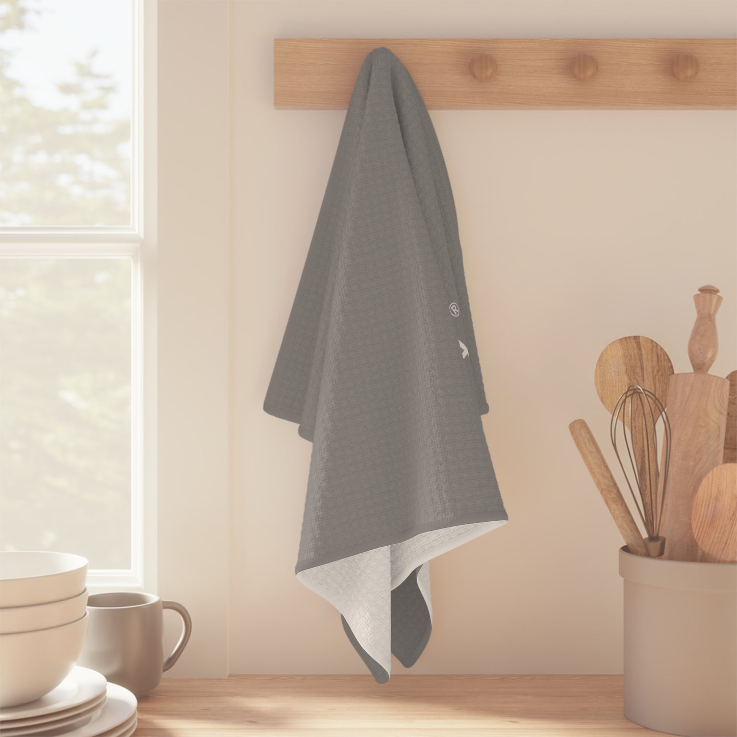 Microfiber Tea Towel (Grey)