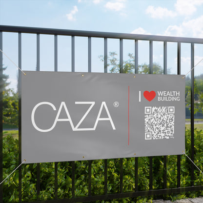 Join CAZA® | Matte Banner (Grey)