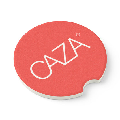 Soapstone Car Coaster (Red)