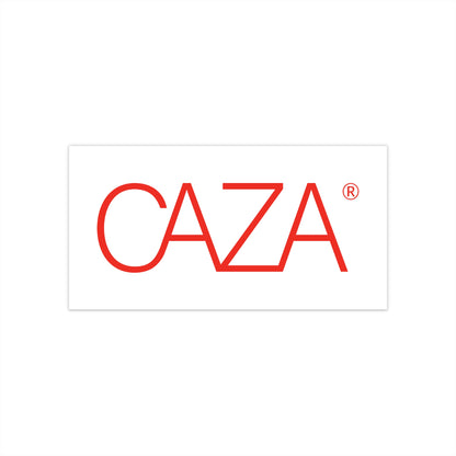 CAZA® Bumper Stickers (White)