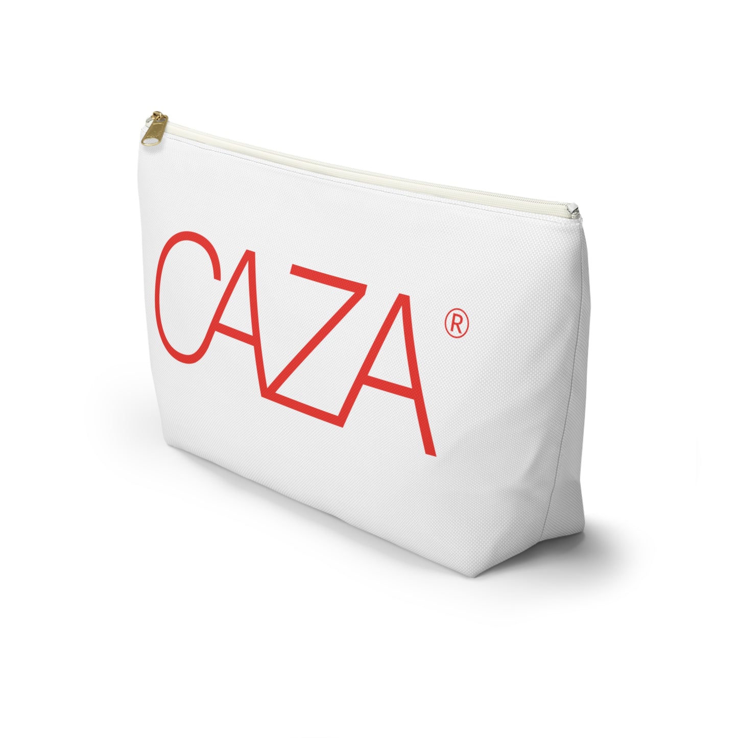 Accessory Pouch w T-bottom (White)