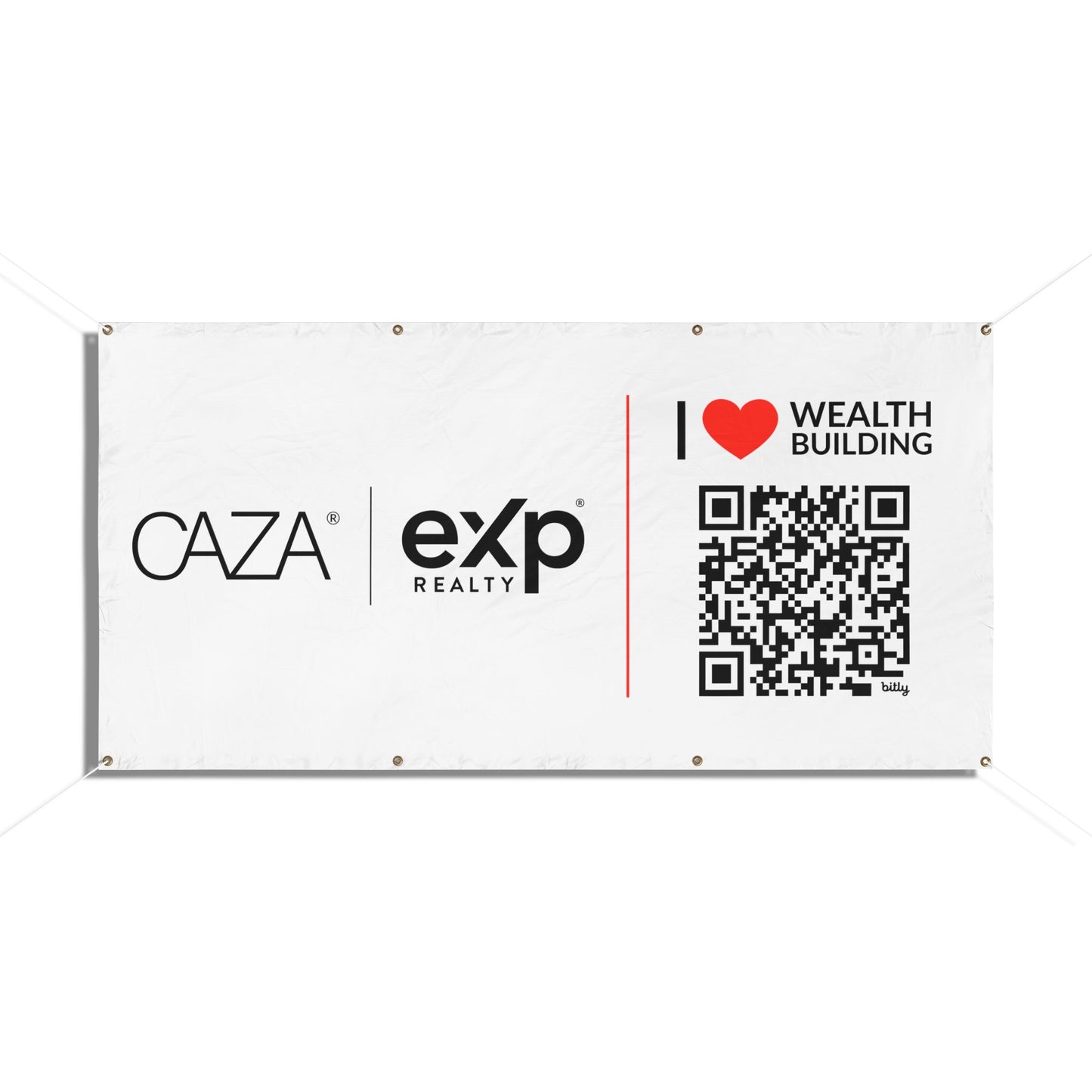 Join CAZA® | Vinyl Banners (White)