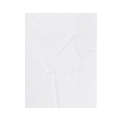 Velveteen Plush Blanket (Black with Red Logo)