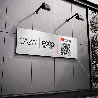 Join CAZA® | Vinyl Banners (White)