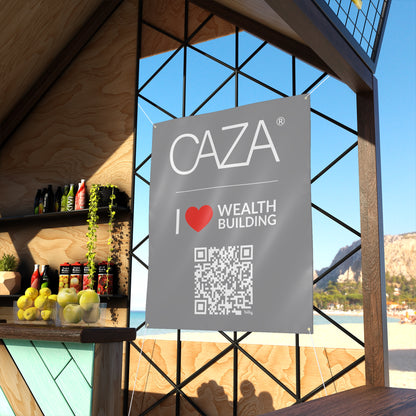Join CAZA® | Matte Banner (Grey)