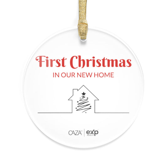 1st Christmas Acrylic Ornaments