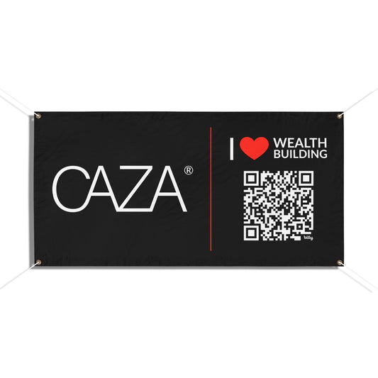 Join CAZA® | Vinyl Banners (Black)