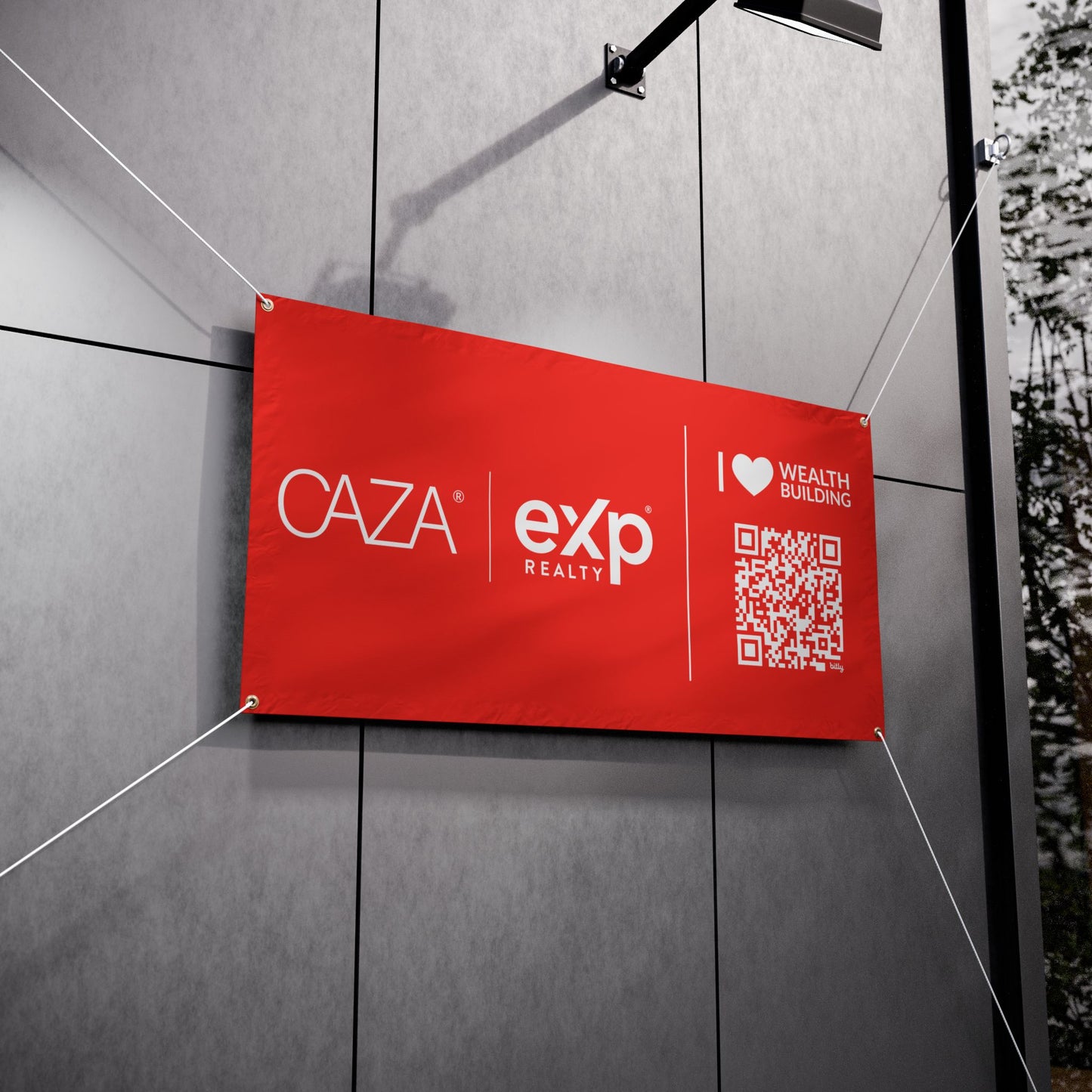 Join CAZA® | Vinyl Banners (Red)