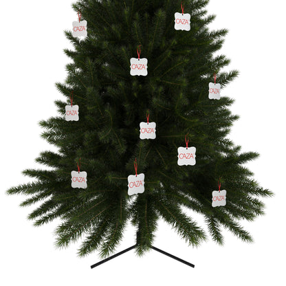 CAZA® Aluminum Ornaments (White)