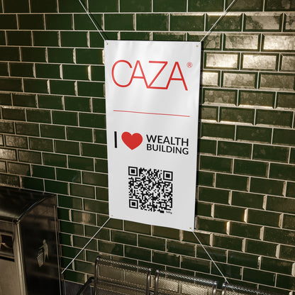 Join CAZA® | Matte Banner (White)