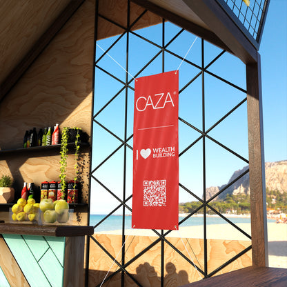Join CAZA® | Matte Banner (Red)