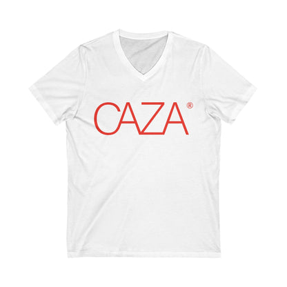 Unisex Jersey Short Sleeve V-Neck Tee