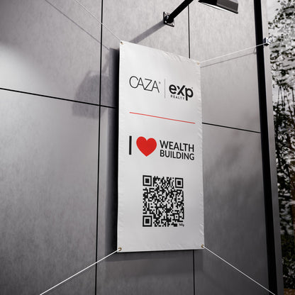 Join CAZA® | Vinyl Banners (White)