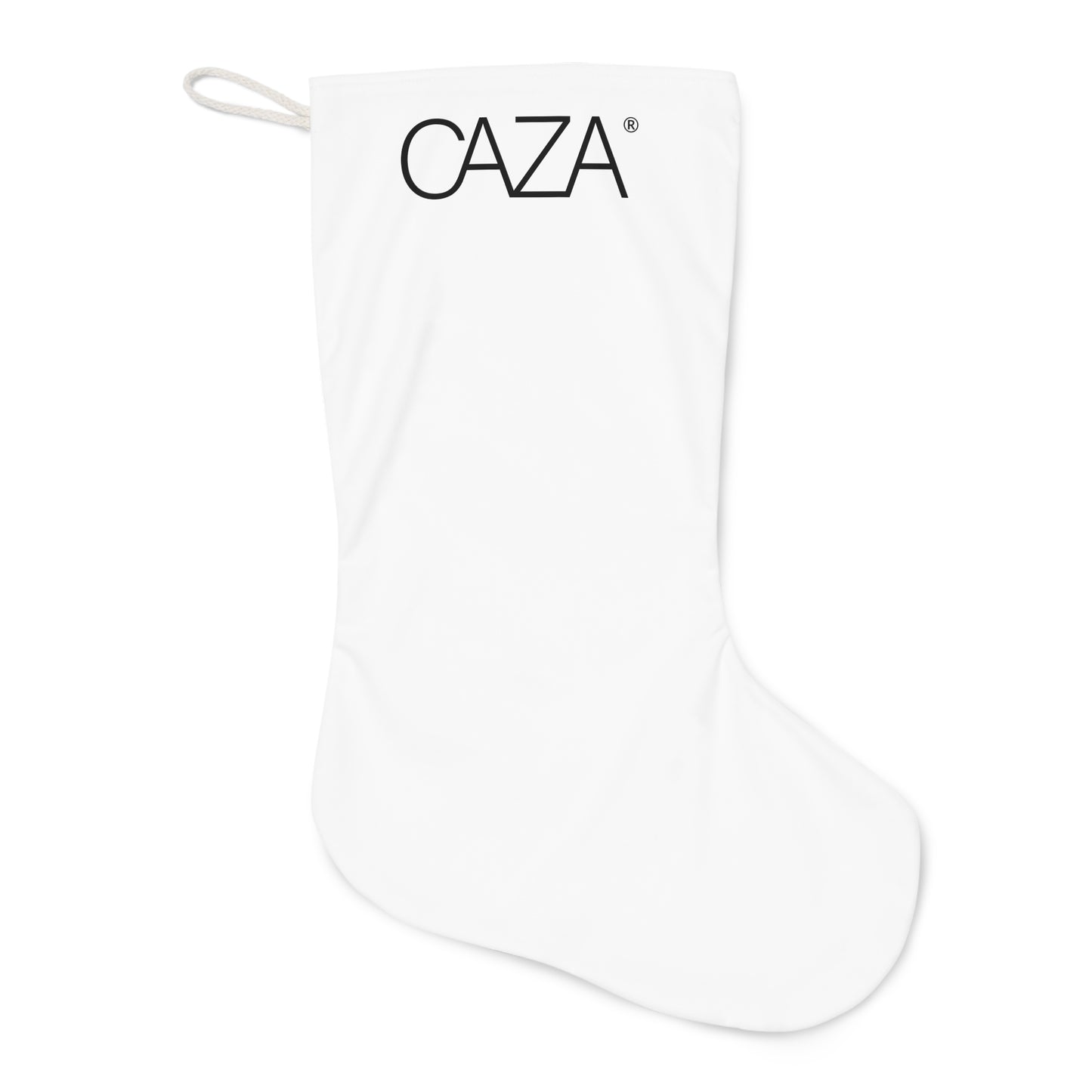 Santa Stocking (White)