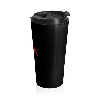 Stainless Steel Travel Mug (Black)