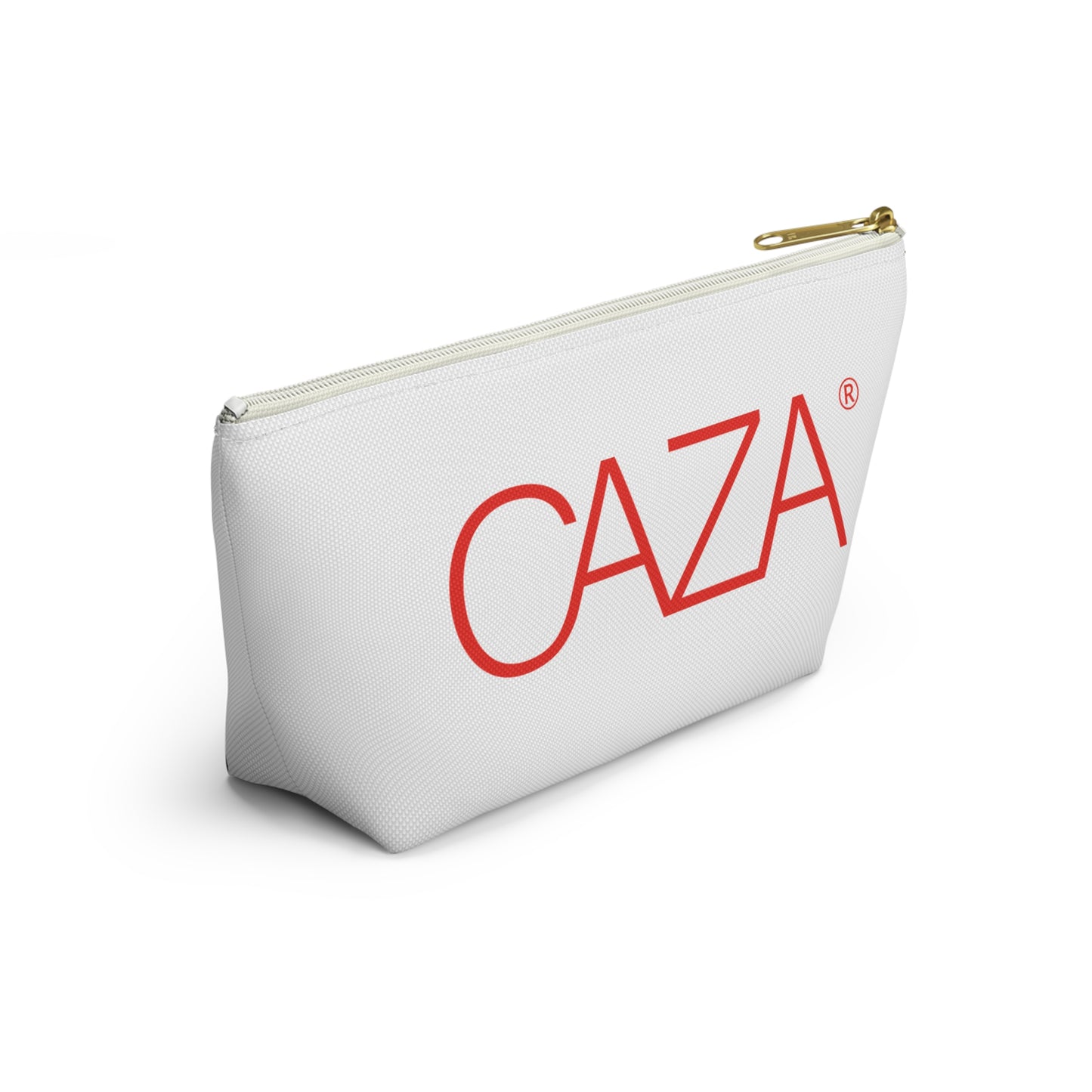 Accessory Pouch w T-bottom (White)