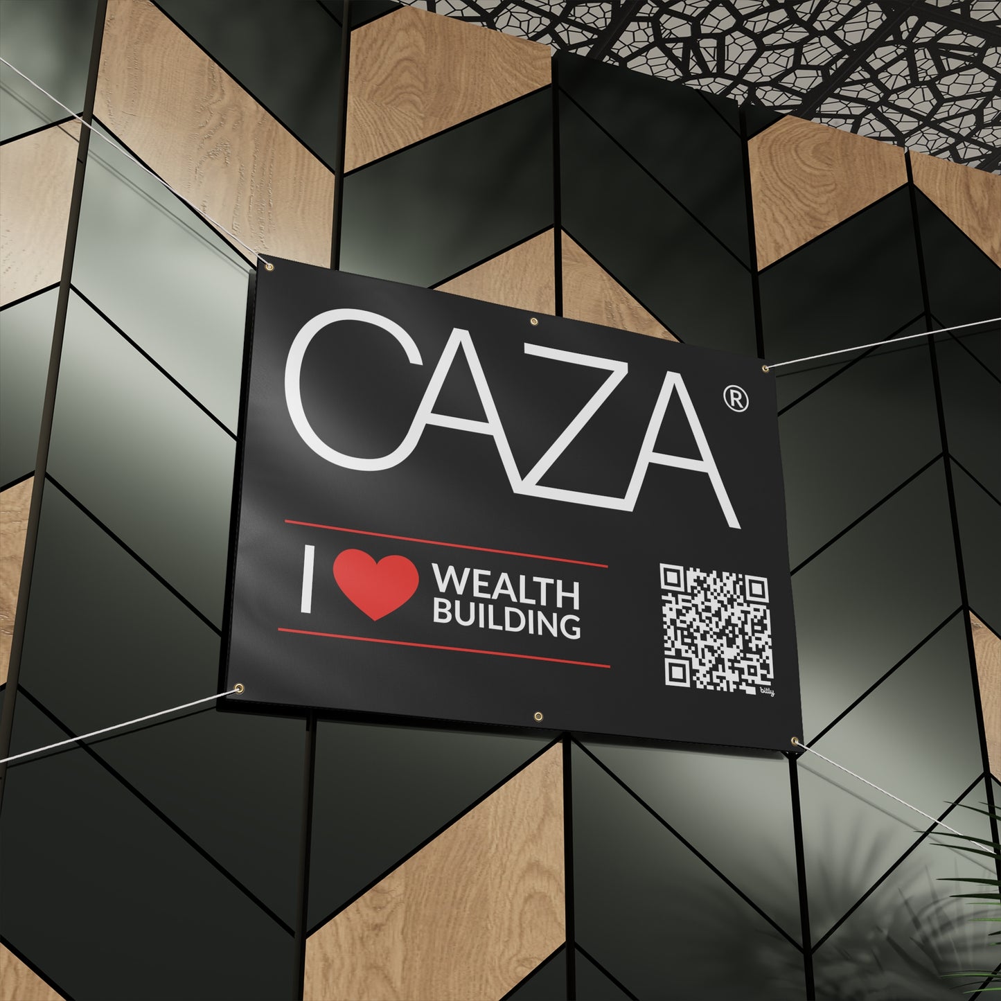 Join CAZA® | Matte Banner (Black)