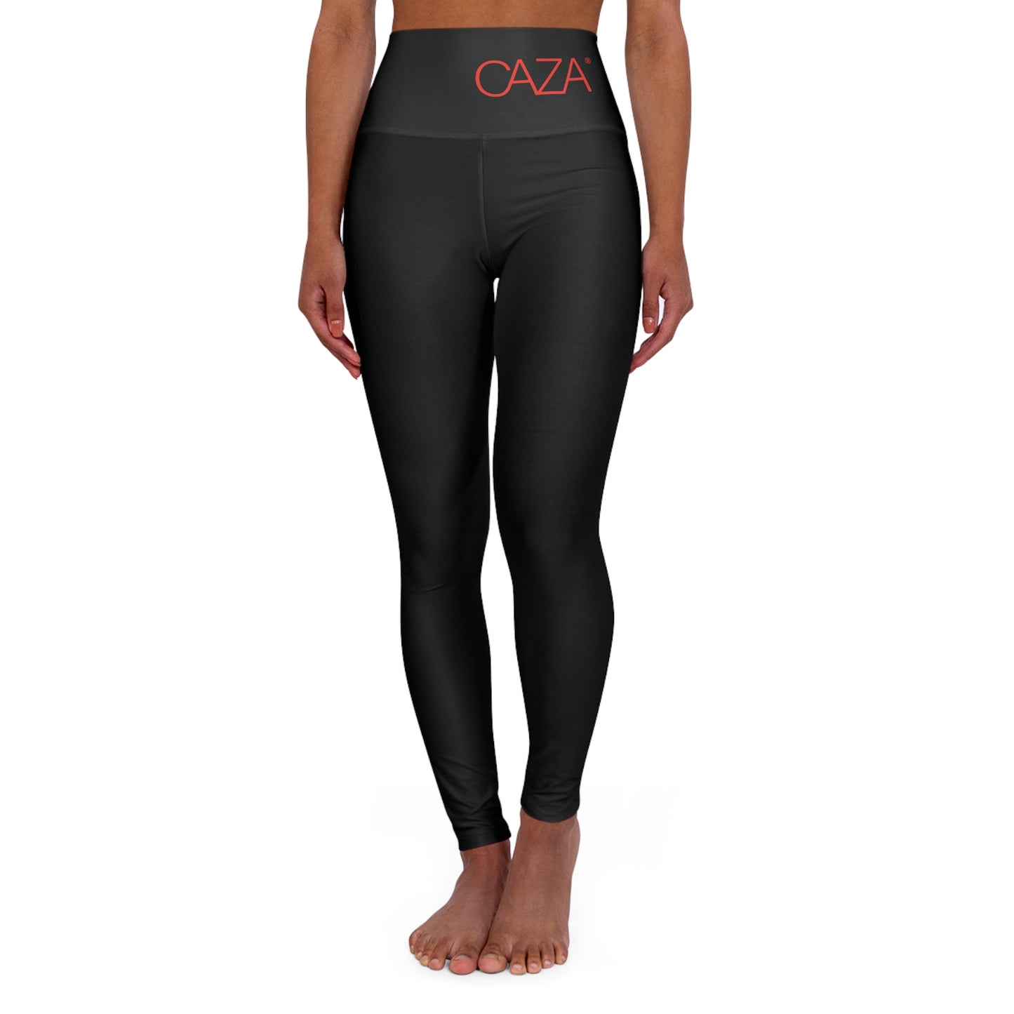 High Waisted Yoga Leggings (Option 1 - Black)