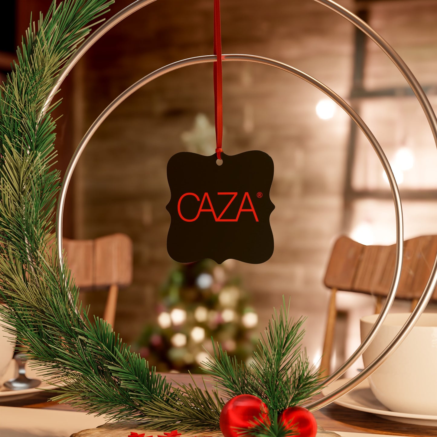 CAZA® Aluminum Ornaments (Black)