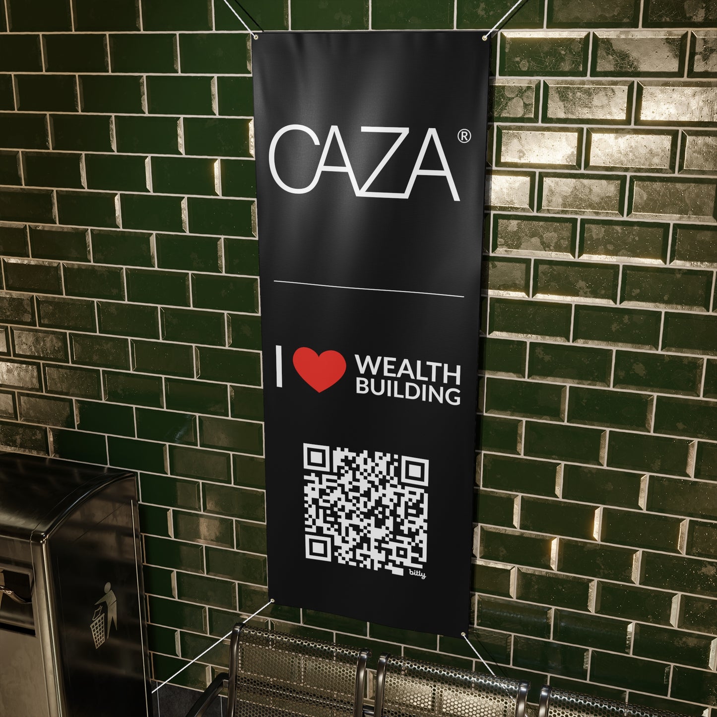 Join CAZA® | Matte Banner (Black)