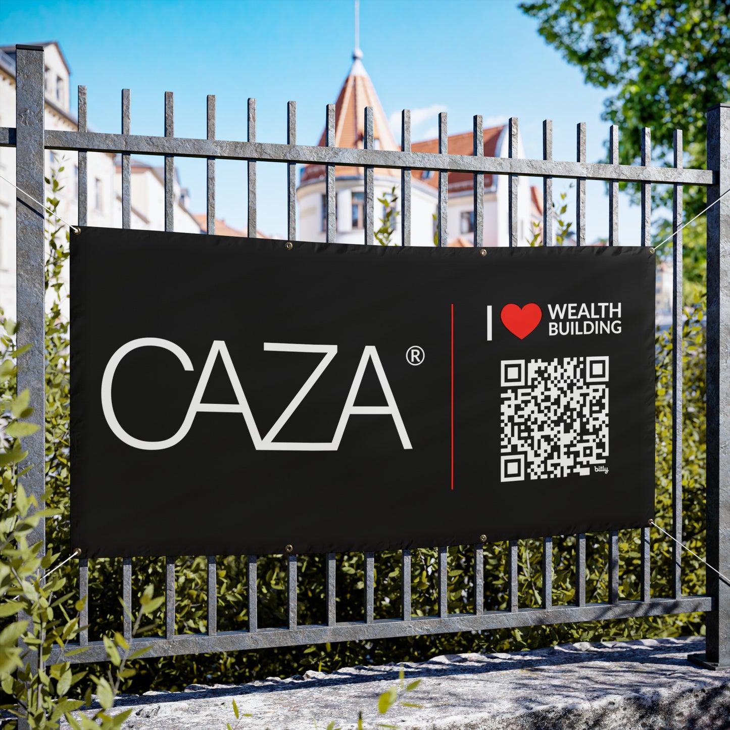 Join CAZA® | Vinyl Banners (Black)