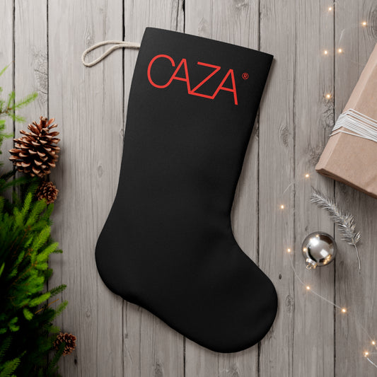 Santa Stocking (Black)