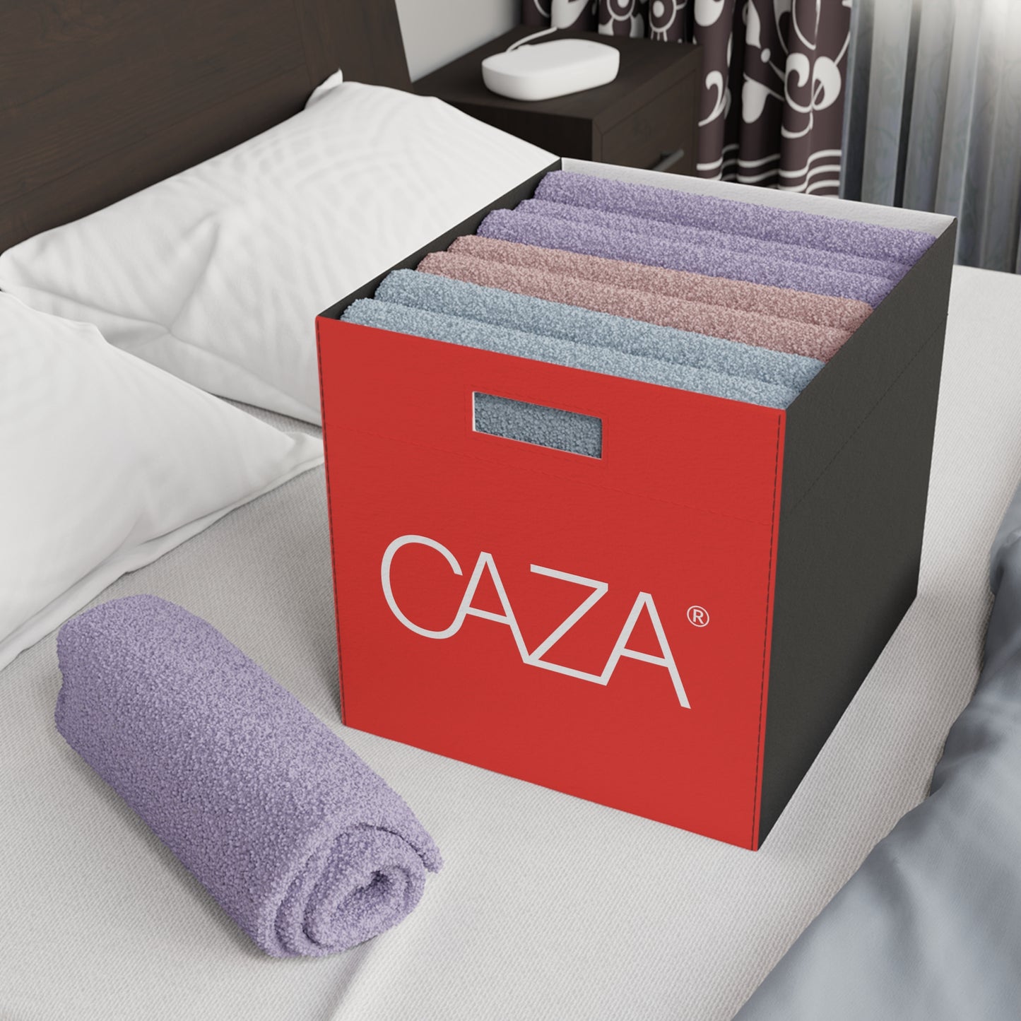 Felt Storage Box (Red)