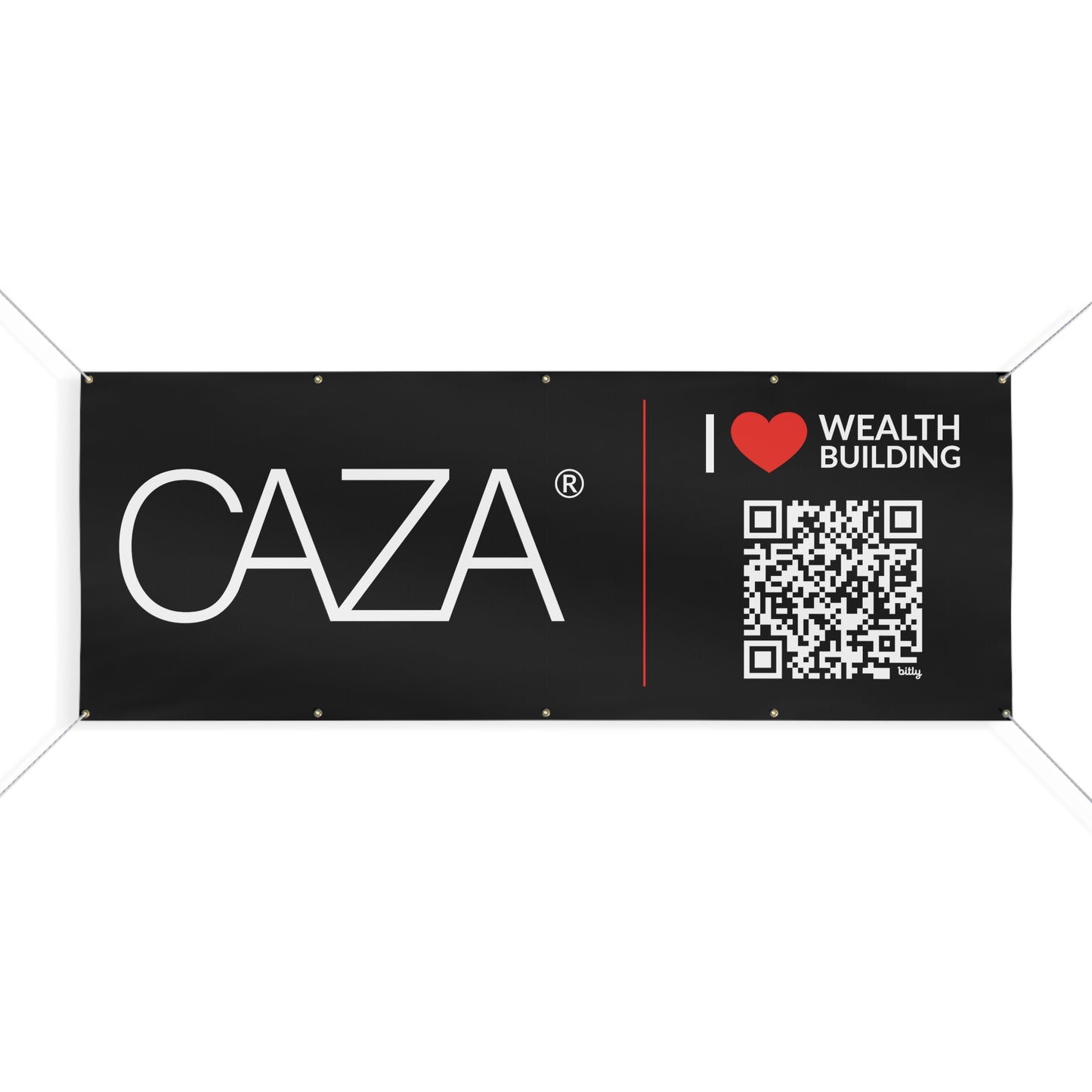 Join CAZA® | Matte Banner (Black)