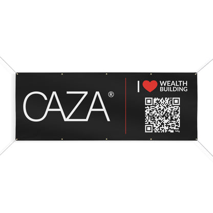 Join CAZA® | Matte Banner (Black)