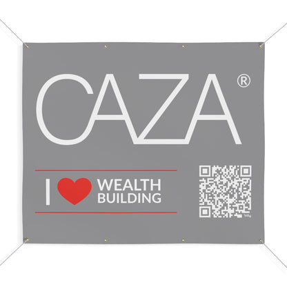Join CAZA® | Matte Banner (Grey)