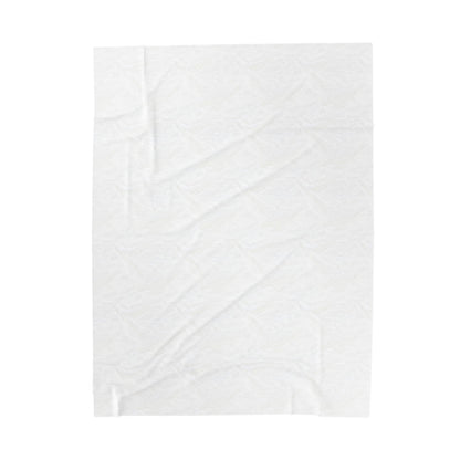 Velveteen Plush Blanket (White)