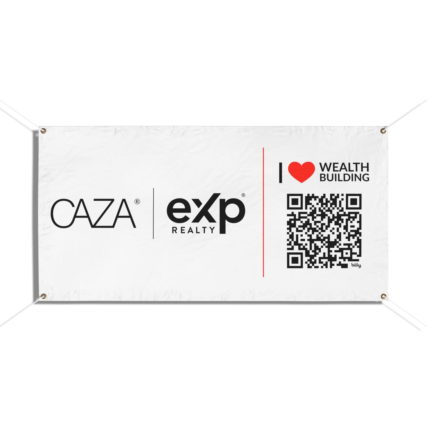Join CAZA® | Vinyl Banners (White)
