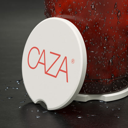 Soapstone Car Coaster (White)