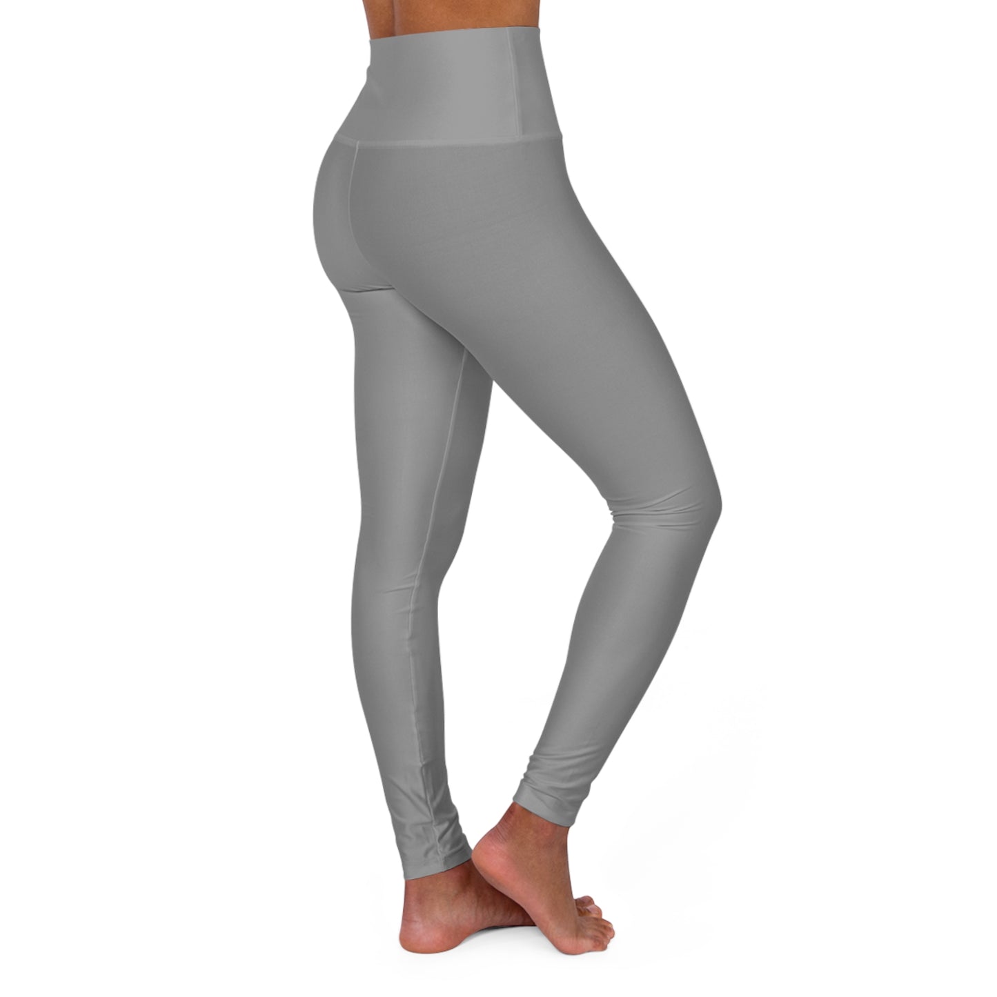 High Waisted Yoga Leggings (Option 1 - Grey)