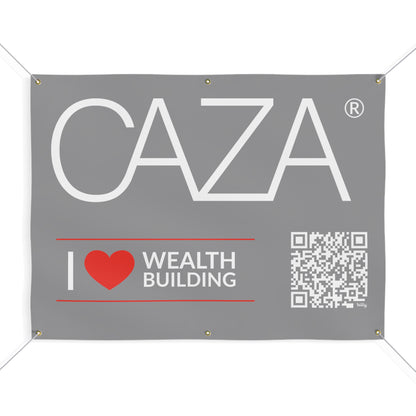 Join CAZA® | Matte Banner (Grey)