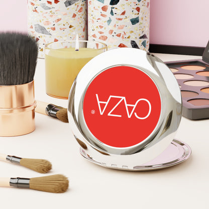 Compact Travel Mirror (Red)