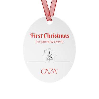 1st Christmas Metal Ornaments