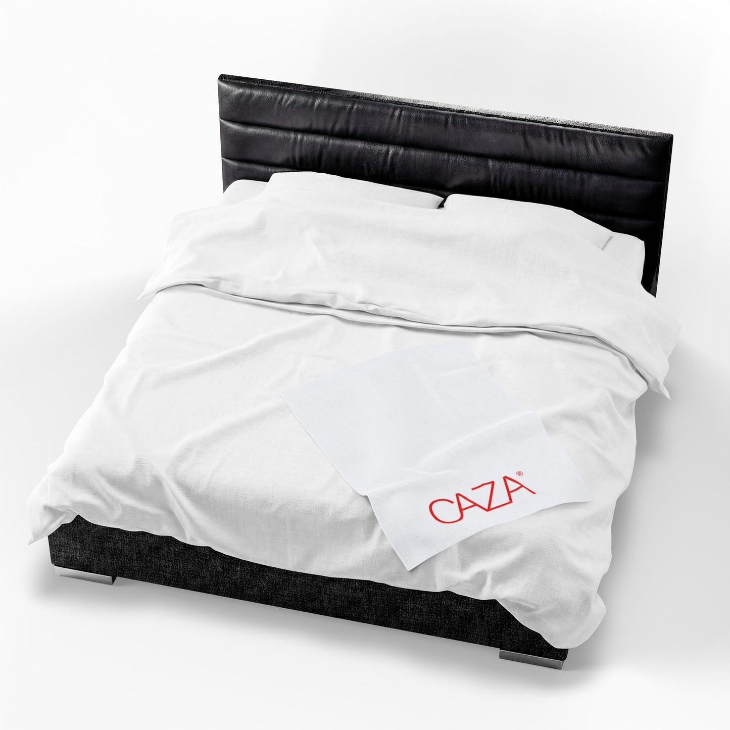Velveteen Plush Blanket (White)