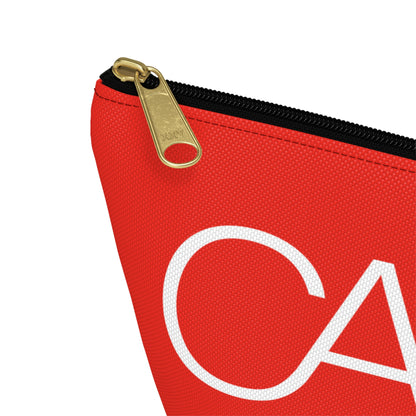 Accessory Pouch w T-bottom (Red)