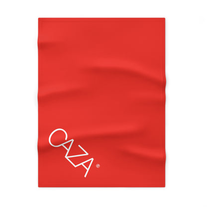 Soft Fleece Baby Blanket (Red)