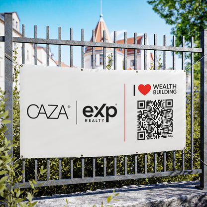 Join CAZA® | Vinyl Banners (White)