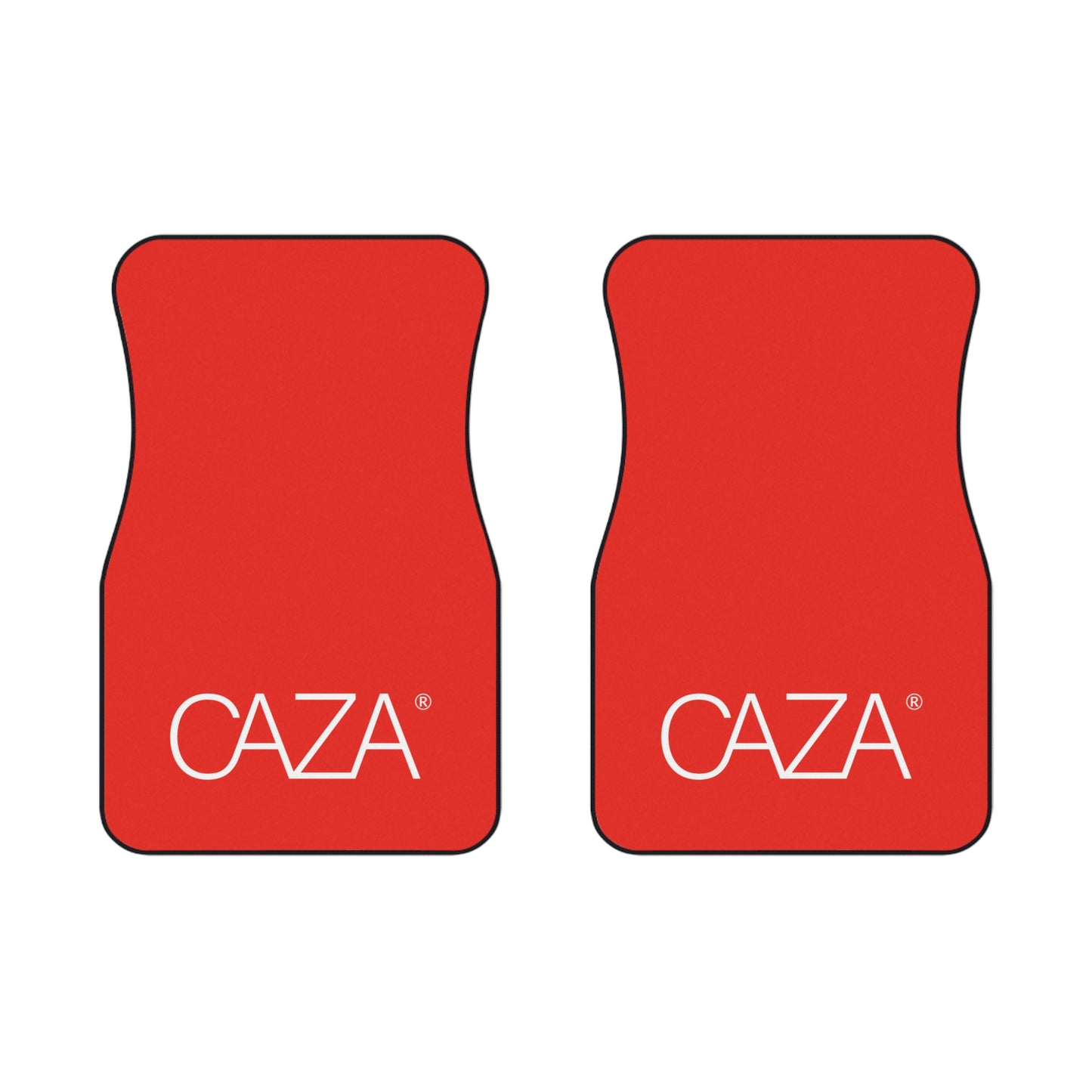 Front Car Mats x2 (Red)